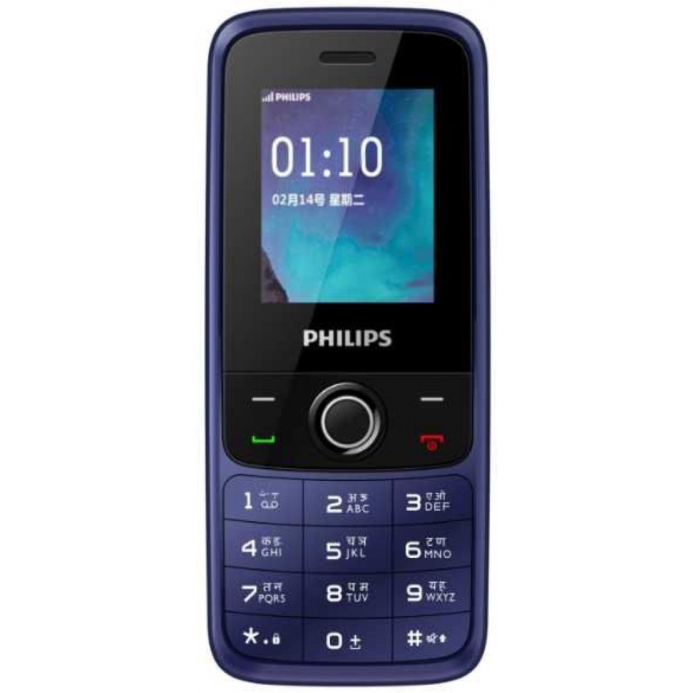 Сотовый телефон PHILIPS Xenium E117 Navy Blue