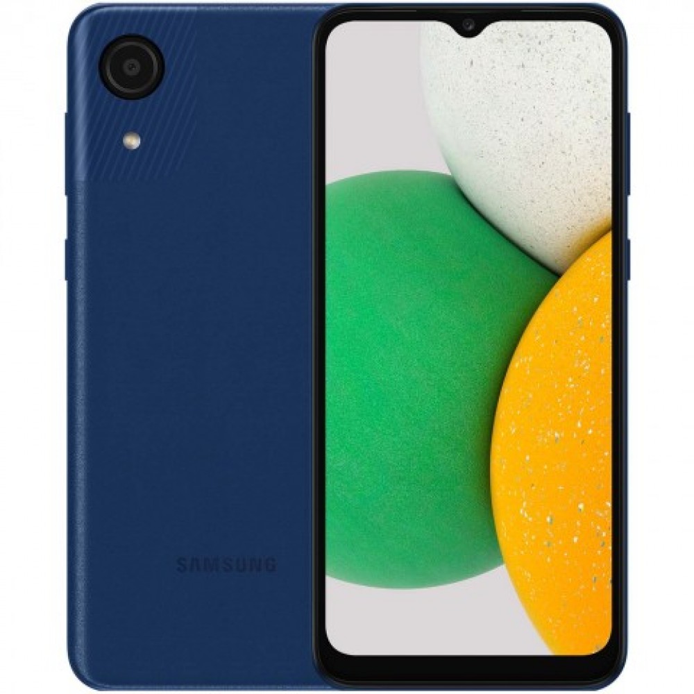 Смартфон SAMSUNG A032F/DS A03 Core 32Gb, синий