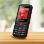 Сотовый телефон TEXET TM-D206 (черный-красный)