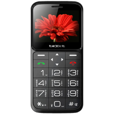Сотовый телефон TEXET TM-B226 Black Red