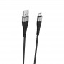 Кабель BOROFONE BX32 Munificent Data Cable USB-microUSB, 5А, черный