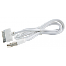 Кабель RED LINE Data Cable USB-30-pin для Apple, белый