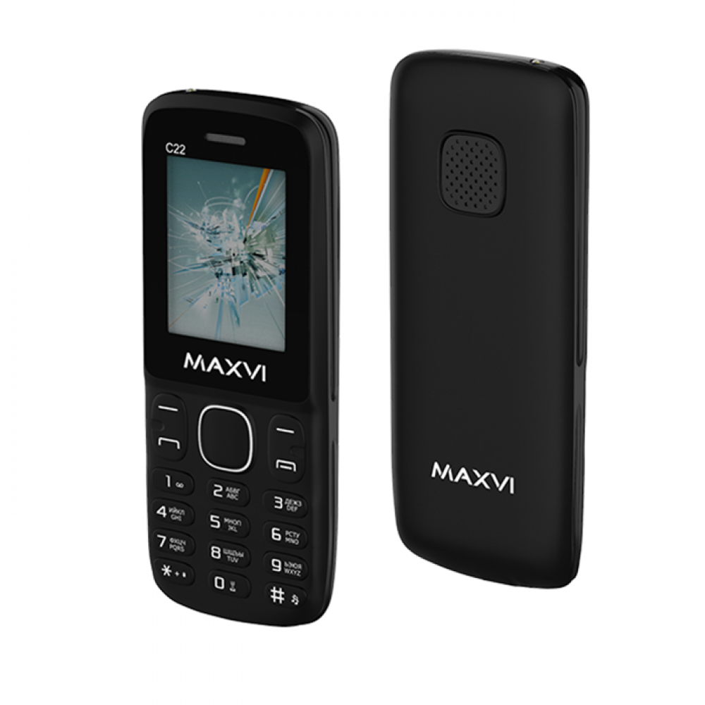 Сотовый телефон MAXVI C22 Black