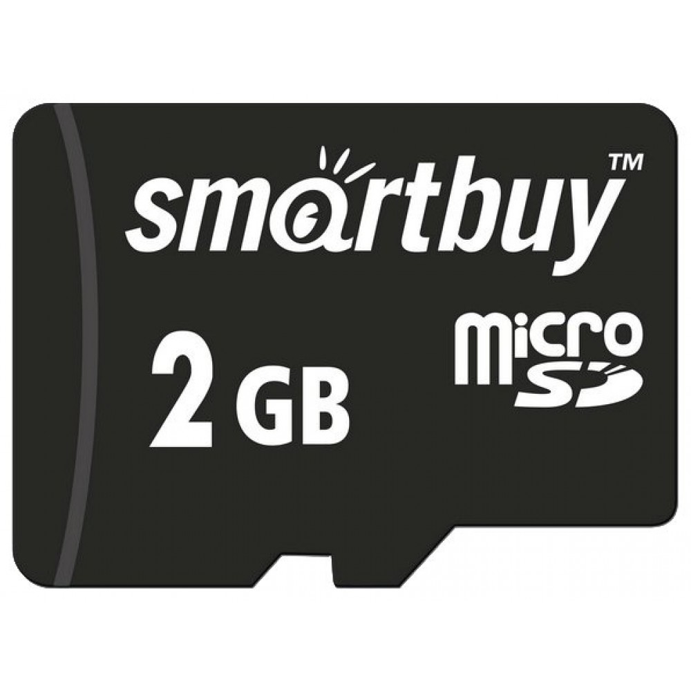 Карта памяти SmartBuy 2Gb MicroSD без адаптера