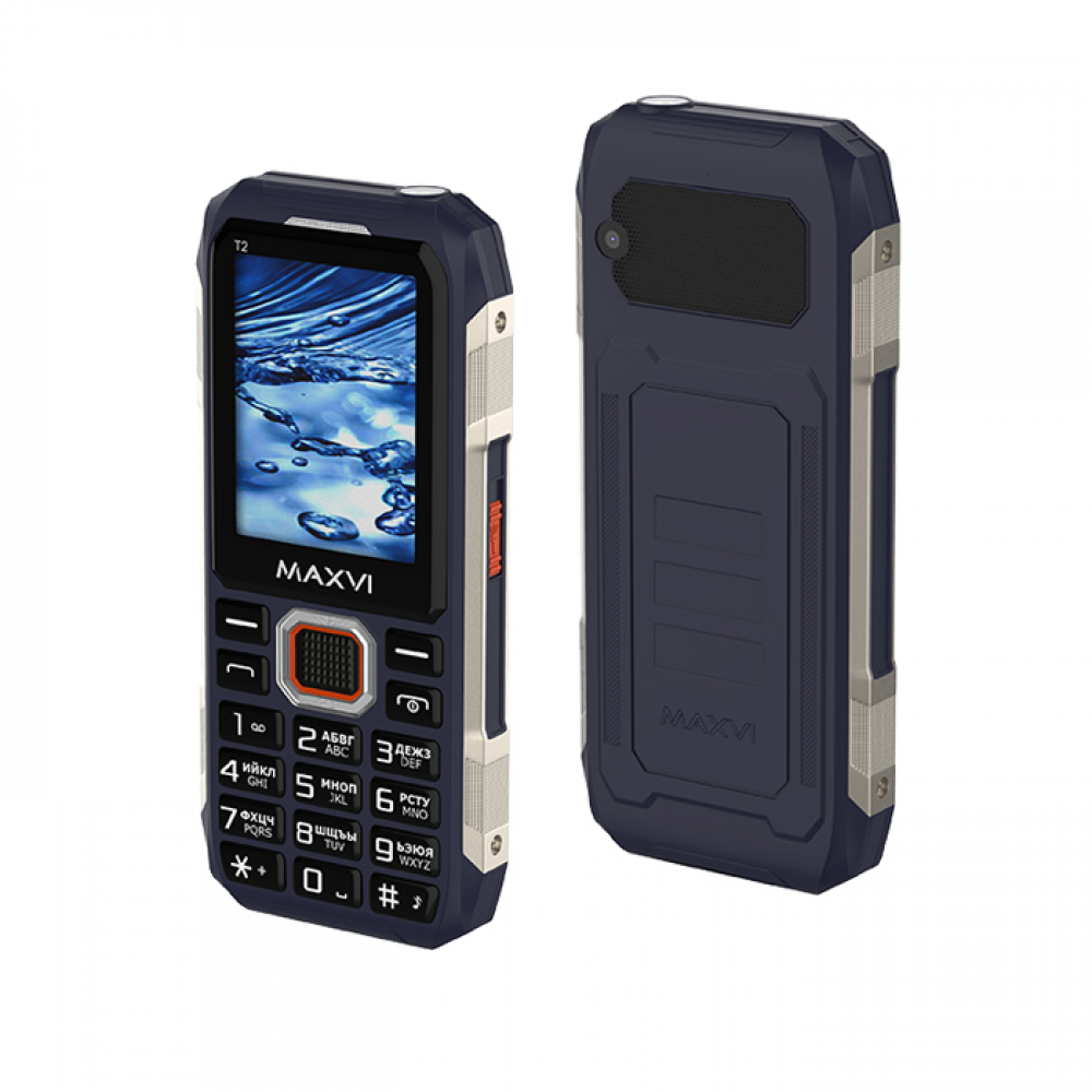 Сотовый телефон MAXVI T2, синий
