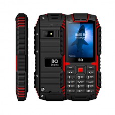 Сотовый телефон BQ 2447, Sharky Черный-Красный