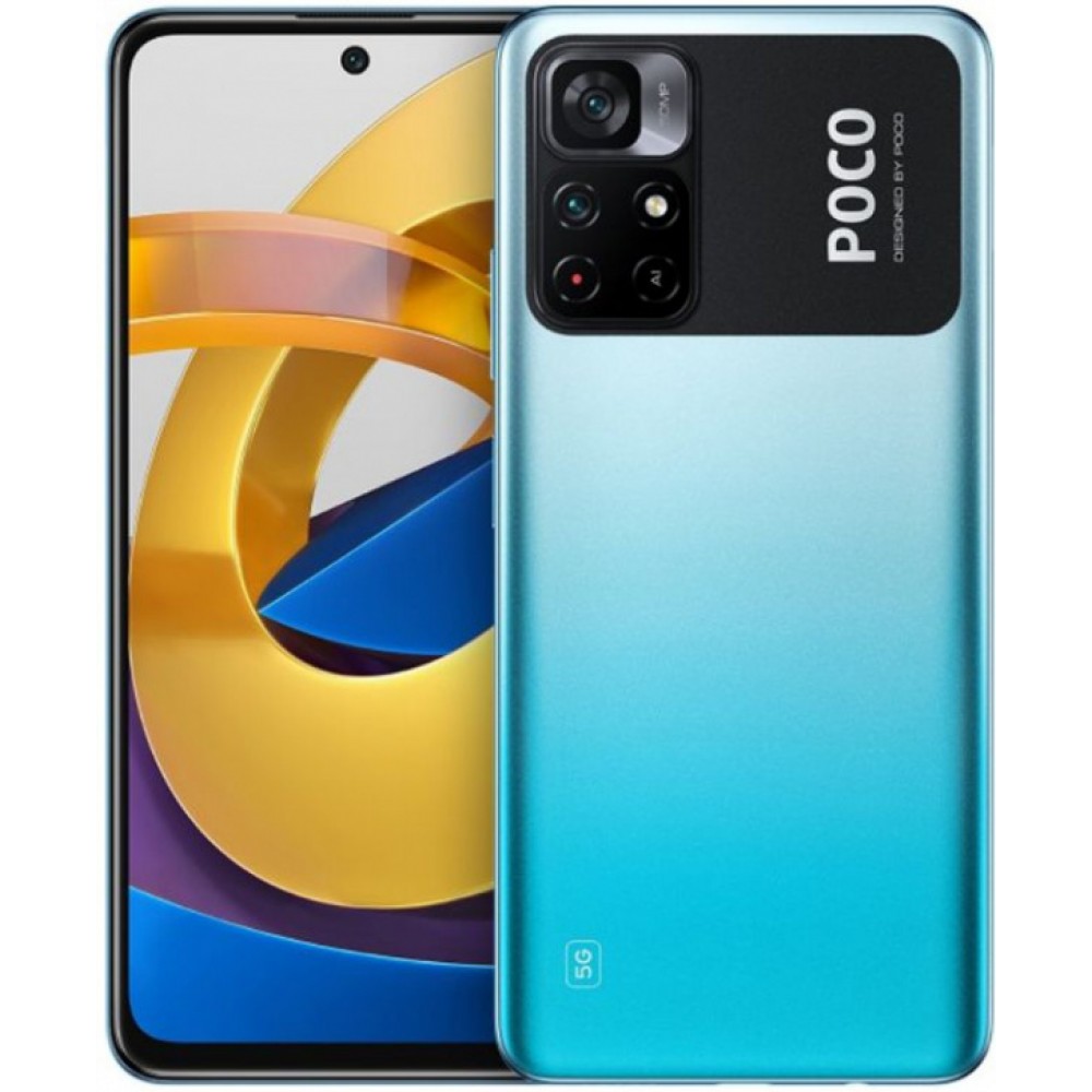 Смартфон Poco M4 Pro 4/64Gb Blue 5G, EU