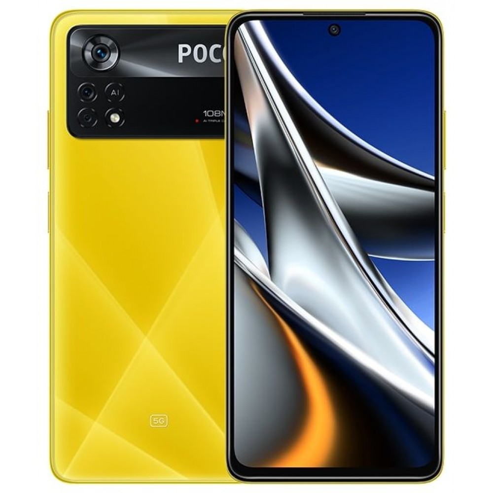 Смартфон Poco X4 Pro 8/256Gb Yellow 5G, EU