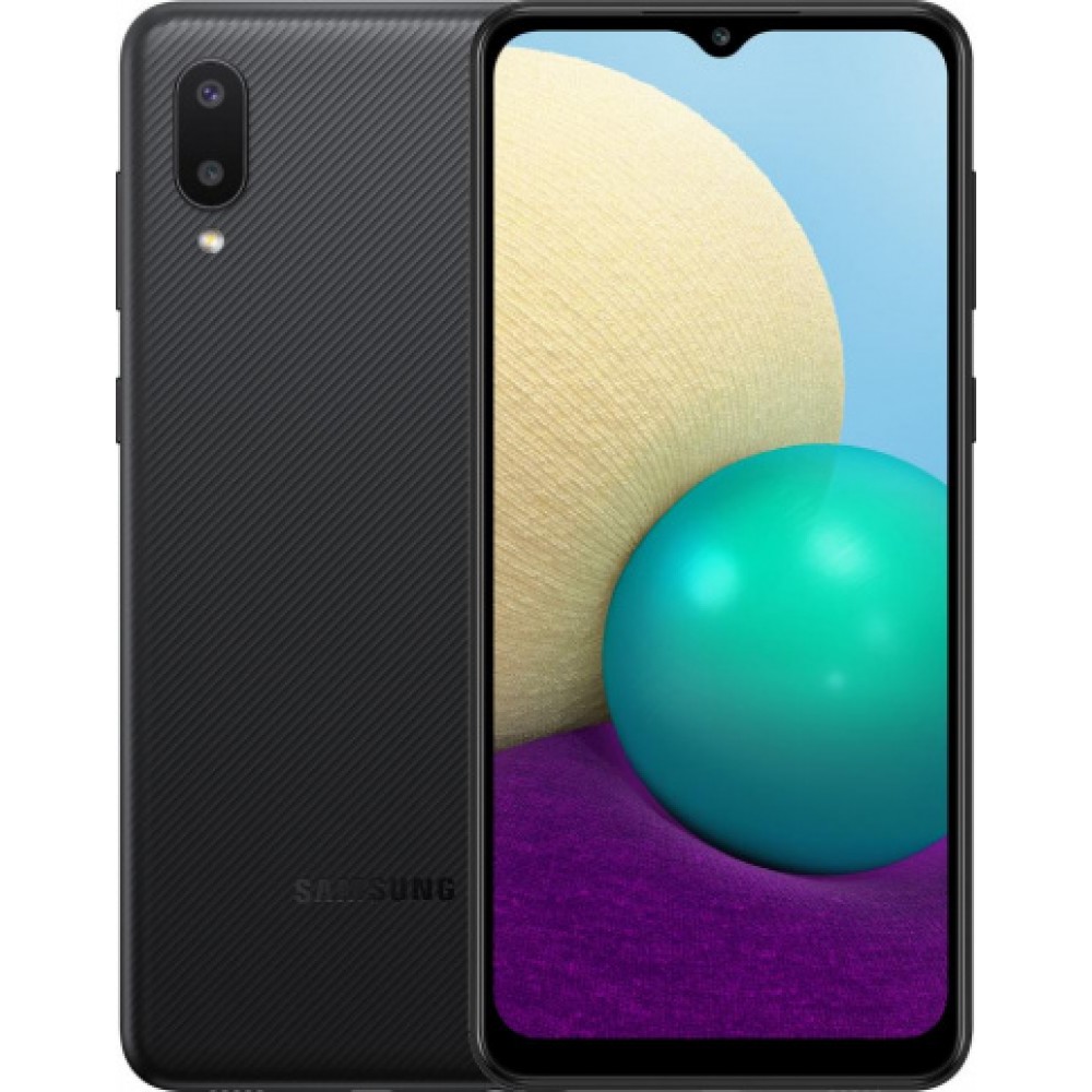 Смартфон Samsung A022 2/32 Black, RU