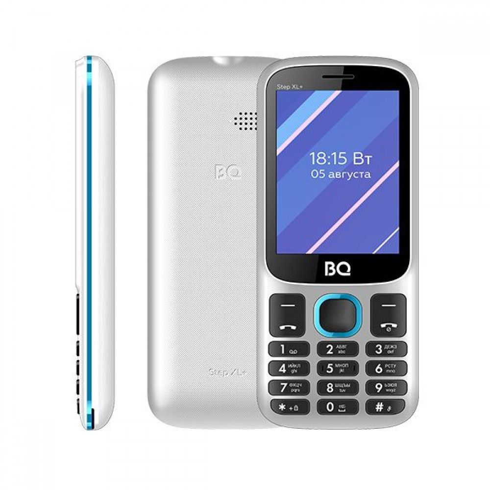 Сотовый телефон BQ M-2820 Step XL+ White Blue