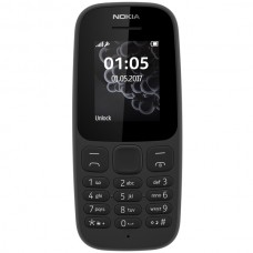 Сотовый телефон NOKIA 105 SS Black_ без СЗУ в комплекте