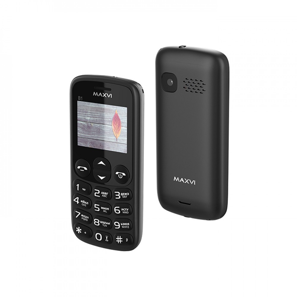 Сотовый телефон MAXVI  B1 Black