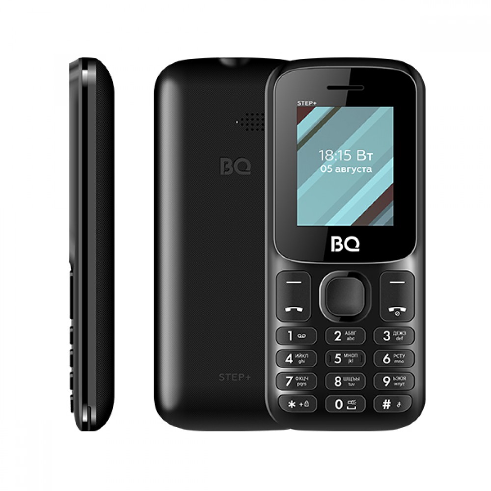 Сотовый телефон BQ M-1848 Step+ Black_без СЗУ в комплекте