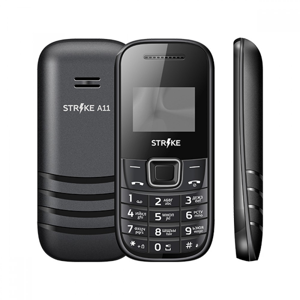 Сотовый телефон STRIKE A11 Black_без СЗУ в комплекте