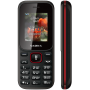 Сотовый телефон TEXET TM-128 Black Red